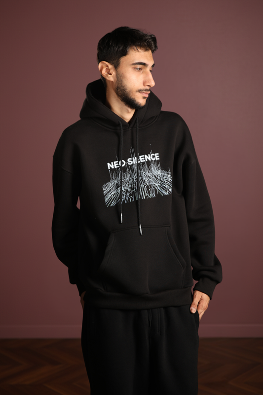 Neo Silence Hoodie - Common Limitsiz Koleksiyon