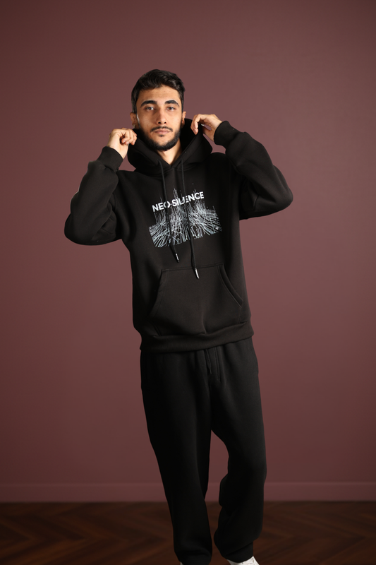 Neo Silence Hoodie - Common Limitsiz Koleksiyon